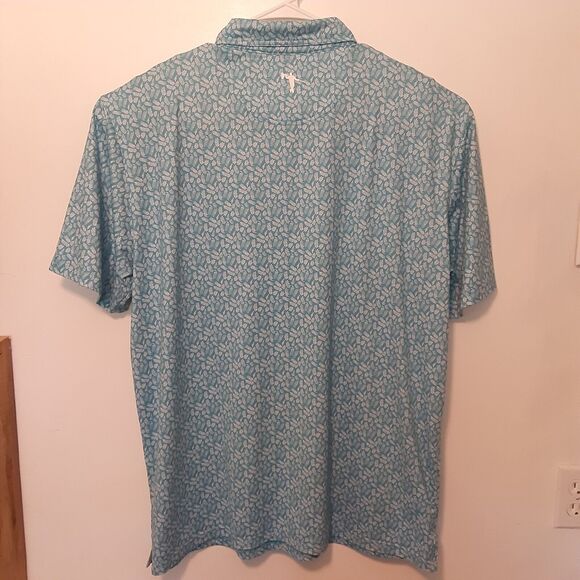 AndersonOrd Polo Shirt Mens 2XL Blue Golf Performance Stretch Short Sleeve - Picture 9 of 11